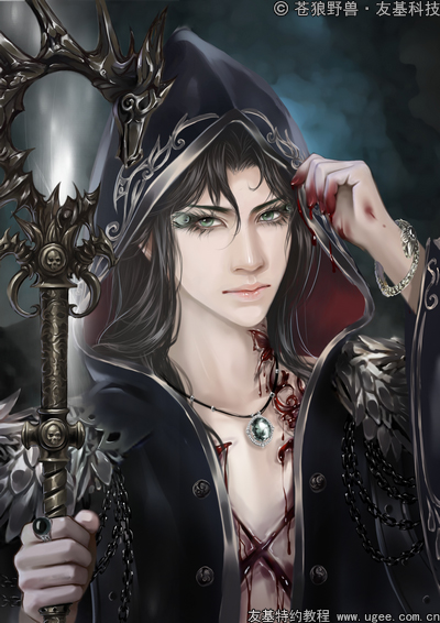 友基数位板奇幻插画教程《血之刻痕》