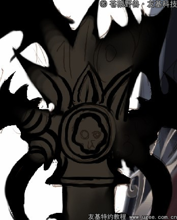 友基数位板奇幻插画教程《血之刻痕》