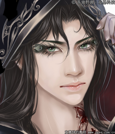 友基数位板奇幻插画教程《血之刻痕》