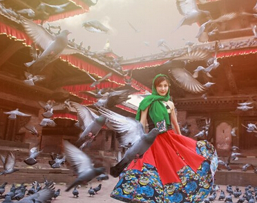 利用PS将旅游照片变废为宝