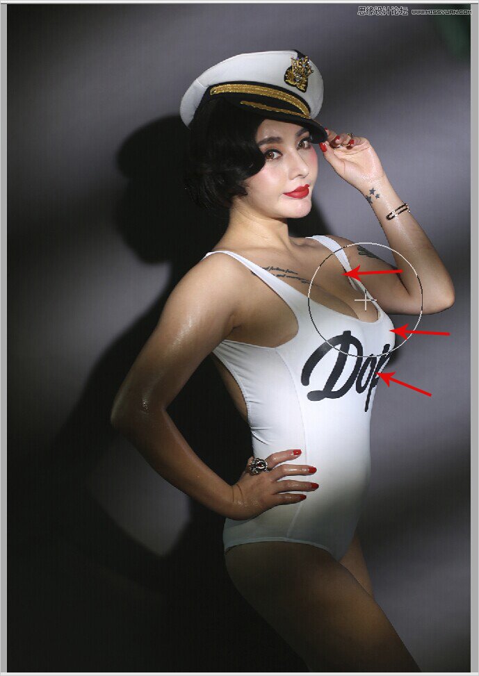 Photoshop通过液化工具打造完美的人像效果,PS教程,PS家园网