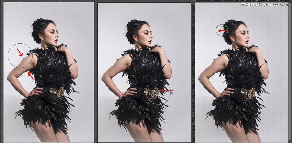 Photoshop通过液化工具打造完美的人像效果,PS教程,PS家园网