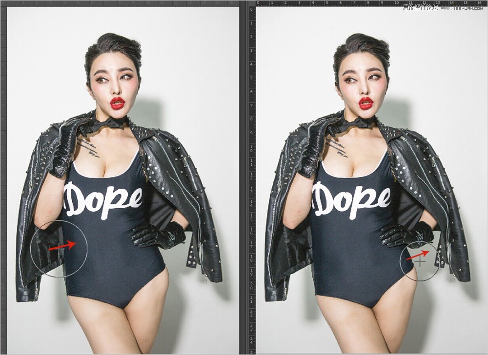 Photoshop通过液化工具打造完美的人像效果,PS教程,PS家园网