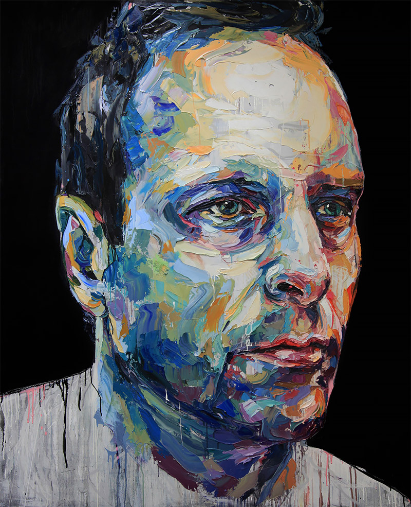 Joshua Miels人物肖像油画作品设计欣赏