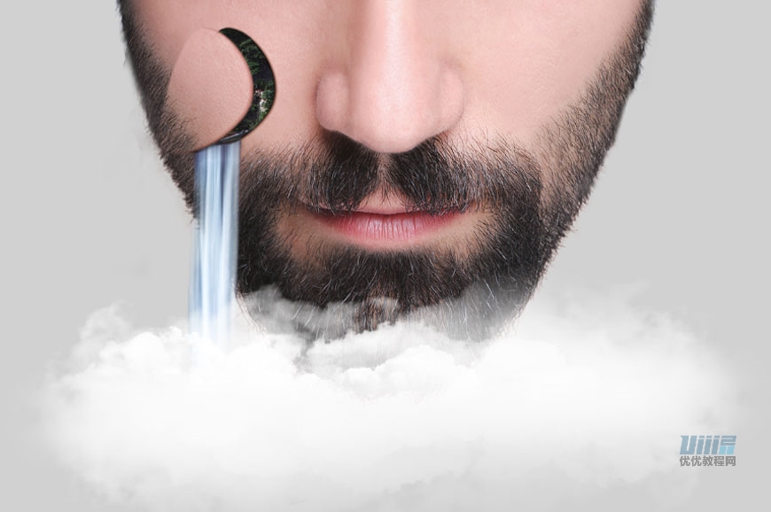 脑洞大开：用PS合成创意的人脑风景图效果,PS教程,PS家园网