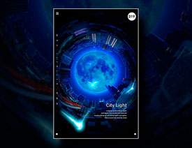 PS合成创意的地球海报