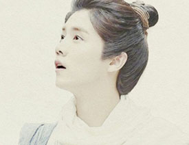 用photoshop制作人像工笔画效果