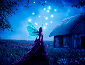 用PS合成童话王国梦幻场景图