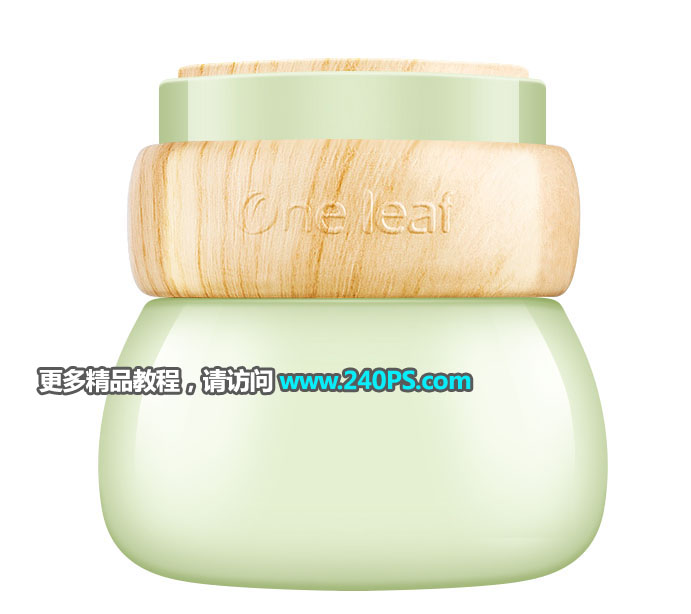 产品精修：用PS精修面霜护肤产品,PS教程,PS家园网