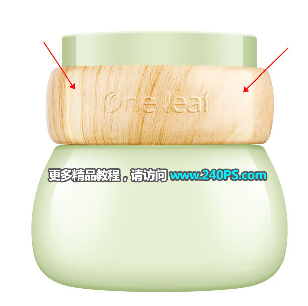 产品精修：用PS精修面霜护肤产品,PS教程,PS家园网