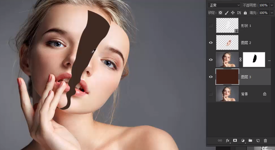 创意人像：用PS添加创意的花朵人物头像,PS教程,PS家园网