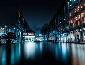 用PS调出蓝色唯美夜景