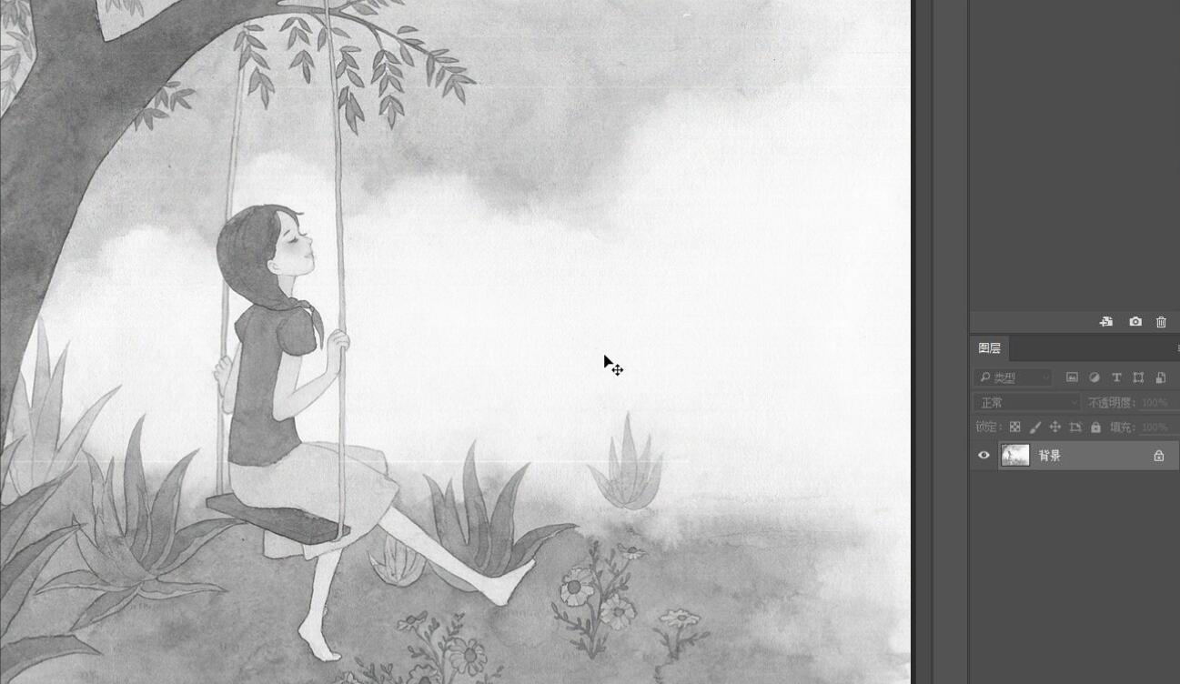 Photoshop快速的制作简约的铅笔画效果,PS教程,PS家园网