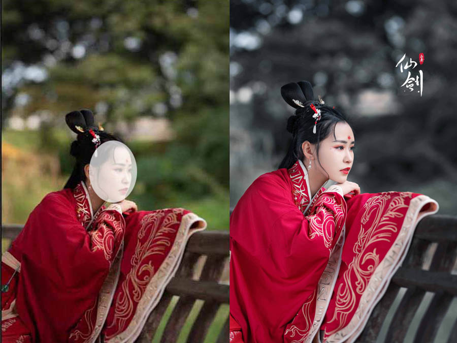 Photoshop调出外景冷色草木灰色调艺术效果,PS教程,PS家园网