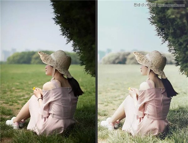 Photoshop调出偏暗色的人像古典冷色效果,PS教程,PS家园网