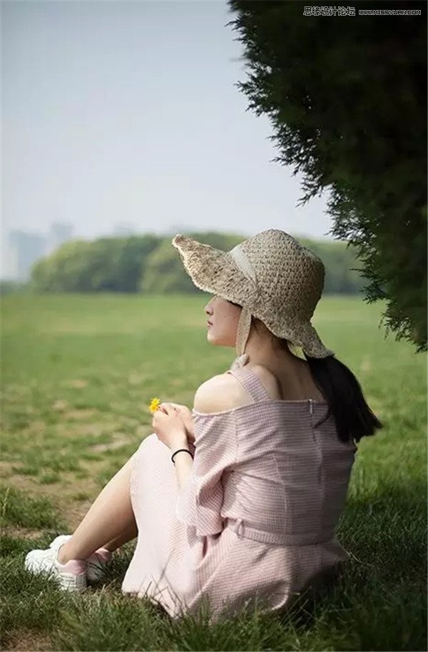 Photoshop调出偏暗色的人像古典冷色效果,PS教程,PS家园网