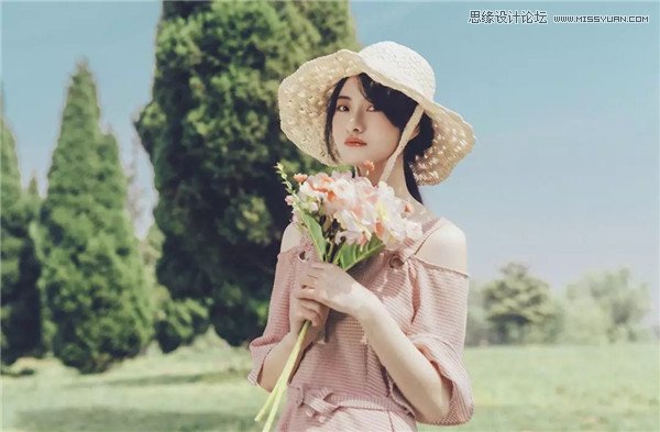 Photoshop调出偏暗色的人像古典冷色效果,PS教程,PS家园网