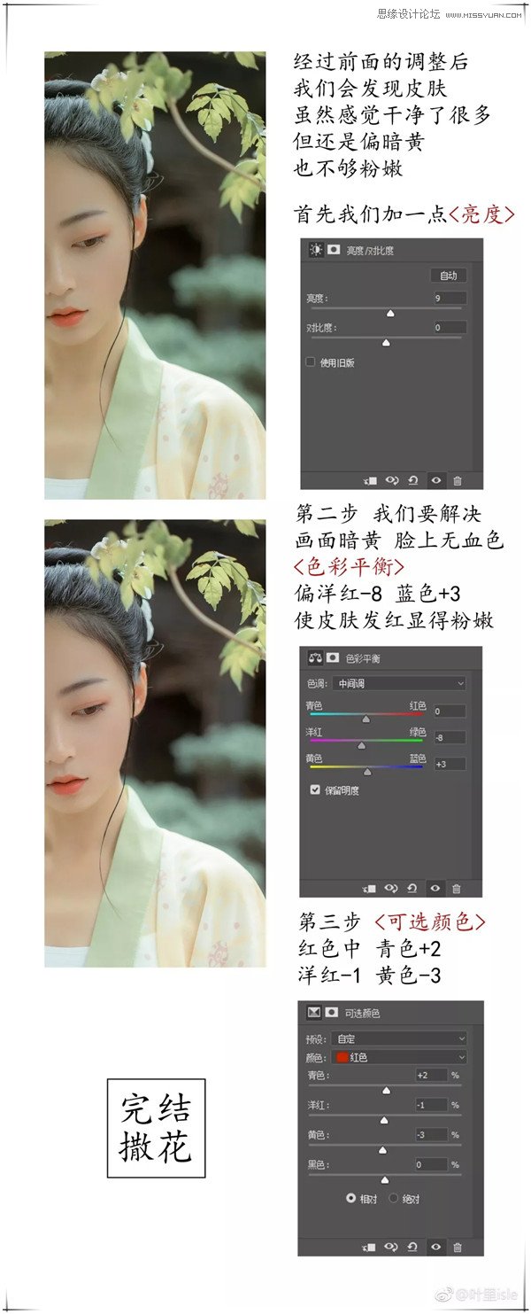 Photoshop调出清新通透的外景人像照片,PS教程,PS家园网