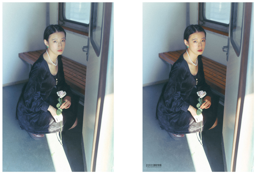 Photoshop调出人像照片复古电影胶片效果,PS教程,PS家园网