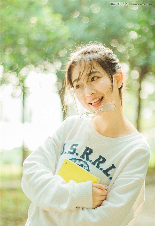 Photoshop外景人像唯美逆光艺术效果,PS教程,PS家园网