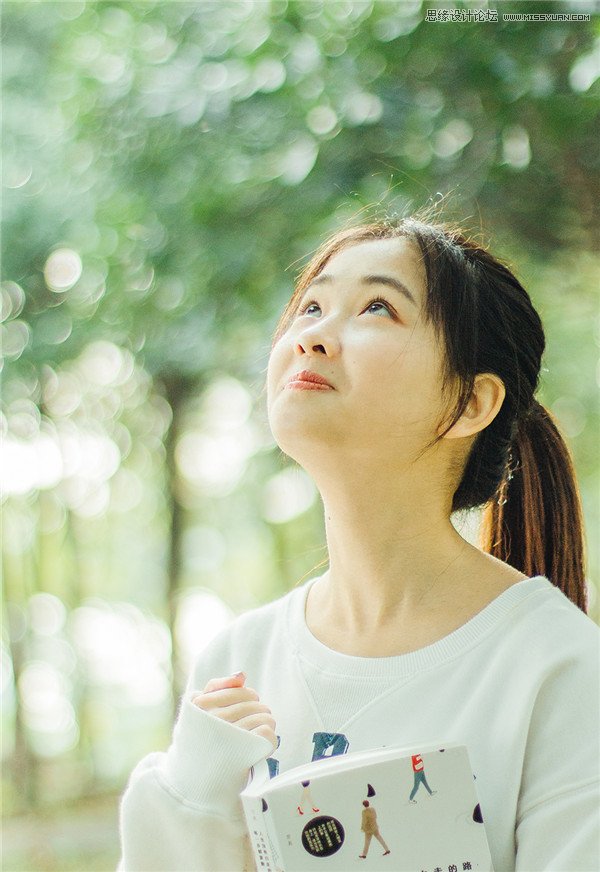 Photoshop外景人像唯美逆光艺术效果,PS教程,PS家园网