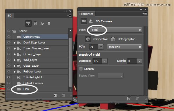 Photoshop制作红色大气的立体字教程,PS教程,PS家园网