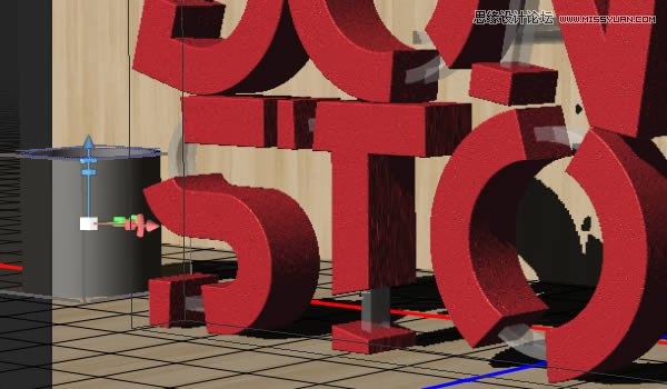 Photoshop制作红色大气的立体字教程,PS教程,PS家园网
