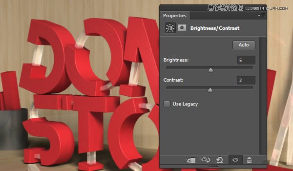 Photoshop制作红色大气的立体字教程,PS教程,PS家园网