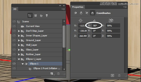 Photoshop制作红色大气的立体字教程,PS教程,PS家园网