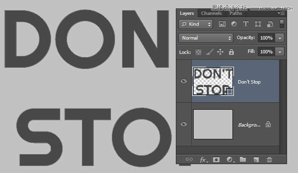 Photoshop制作红色大气的立体字教程,PS教程,PS家园网