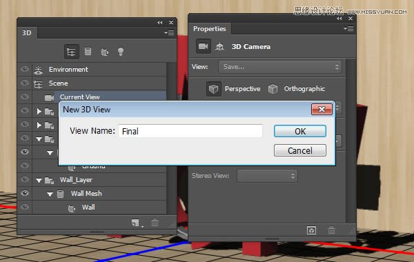 Photoshop制作红色大气的立体字教程,PS教程,PS家园网