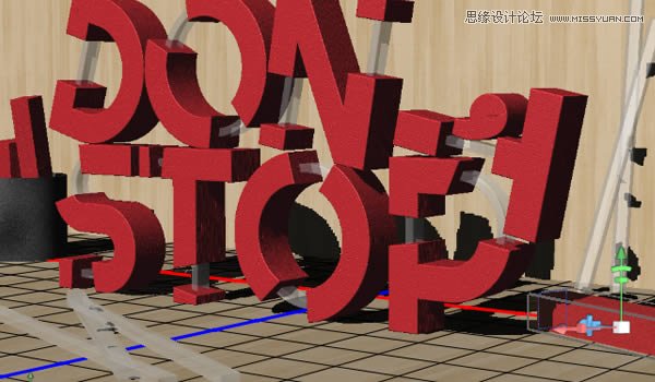 Photoshop制作红色大气的立体字教程,PS教程,PS家园网