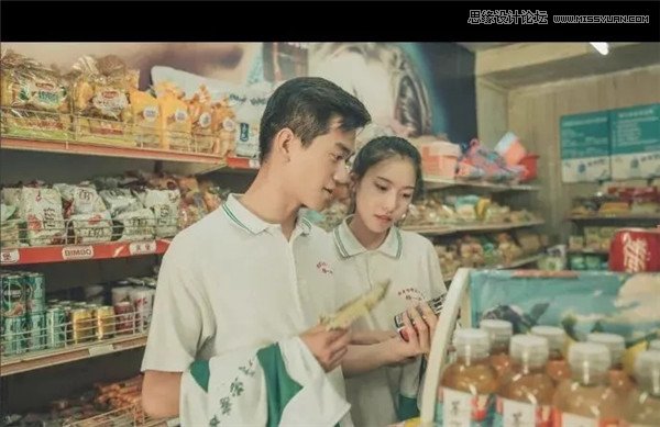 Photoshop调出外景人像复古电影效果,PS教程,PS家园网