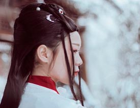 PS调出冷色风格的冬季雪景照片