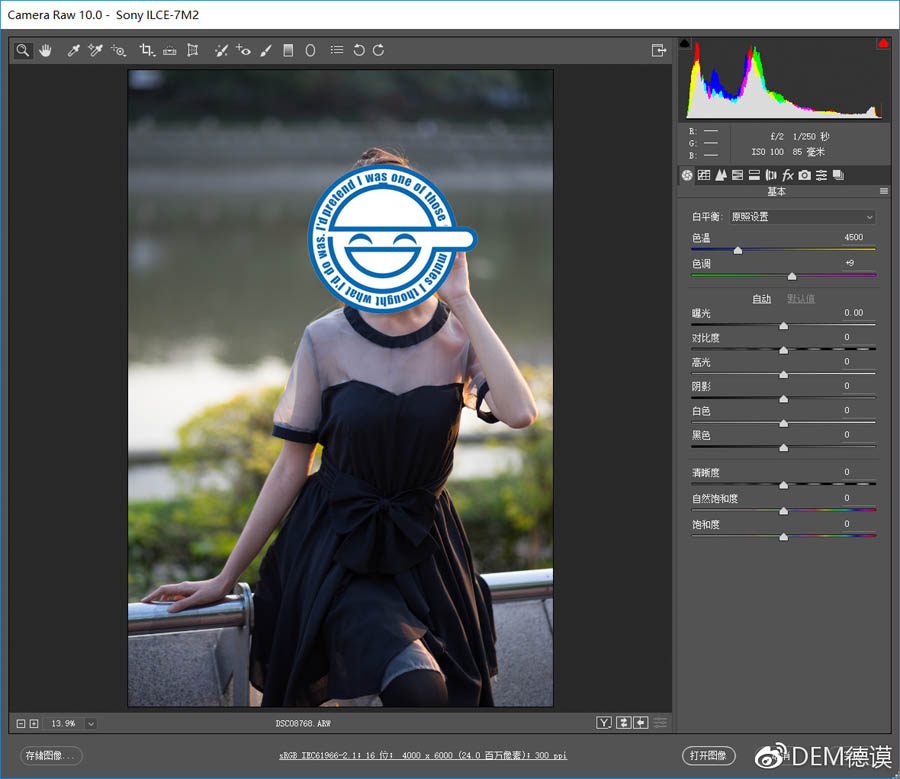 Photoshop调出人像外景照片甜美通透效果,PS教程,PS家园网