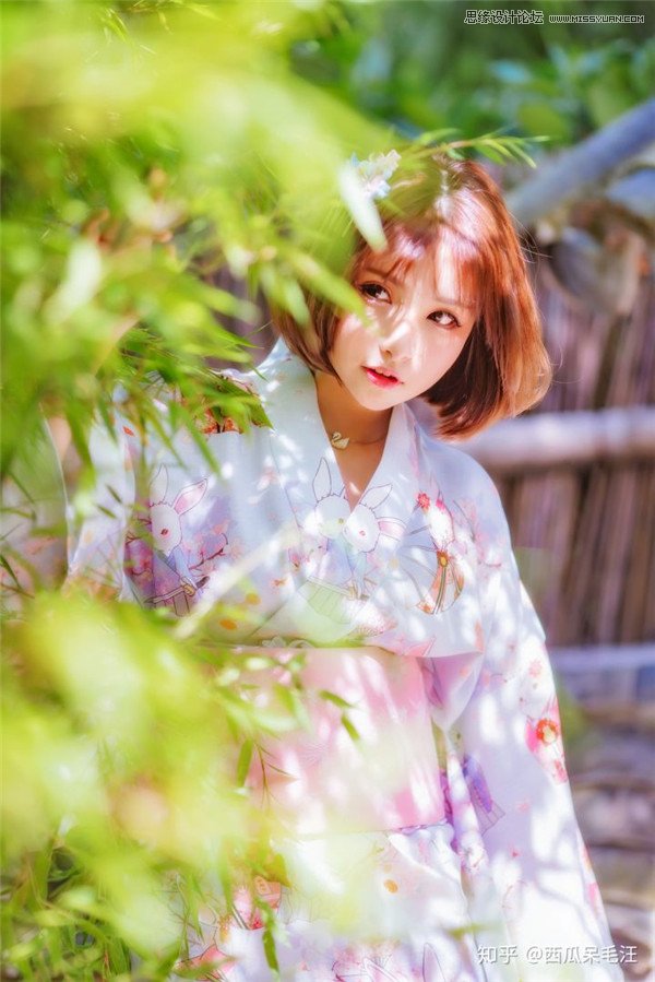 Photoshop调出夏季外景人像甜美小清新效果,PS教程,PS家园网