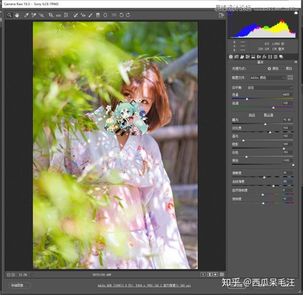 Photoshop调出夏季外景人像甜美小清新效果,PS教程,PS家园网