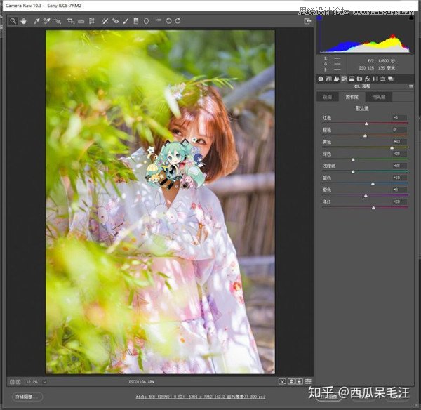 Photoshop调出夏季外景人像甜美小清新效果,PS教程,PS家园网