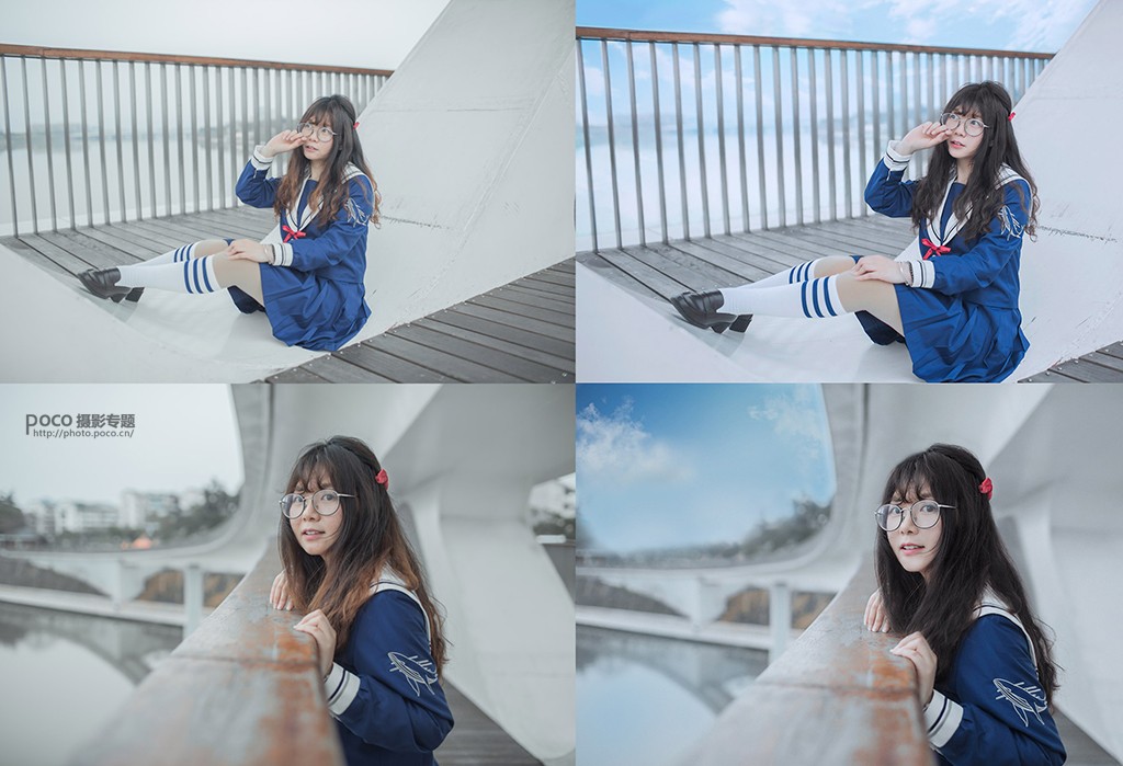 Photoshop调出湖边女孩二次元动漫效果,PS教程,PS家园网