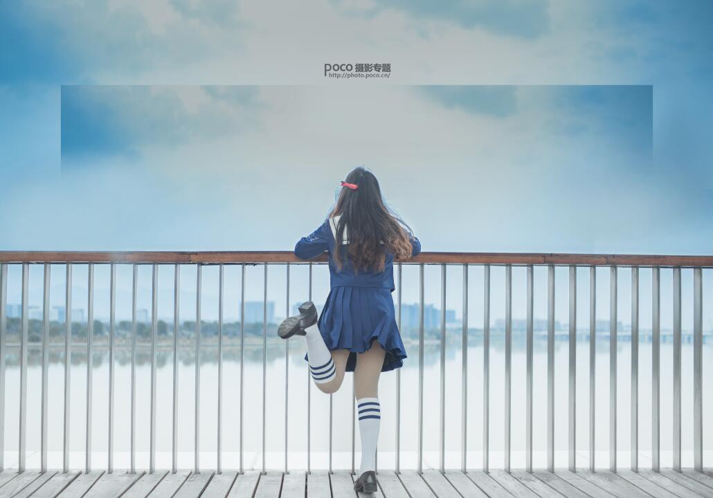 Photoshop调出湖边女孩二次元动漫效果,PS教程,PS家园网