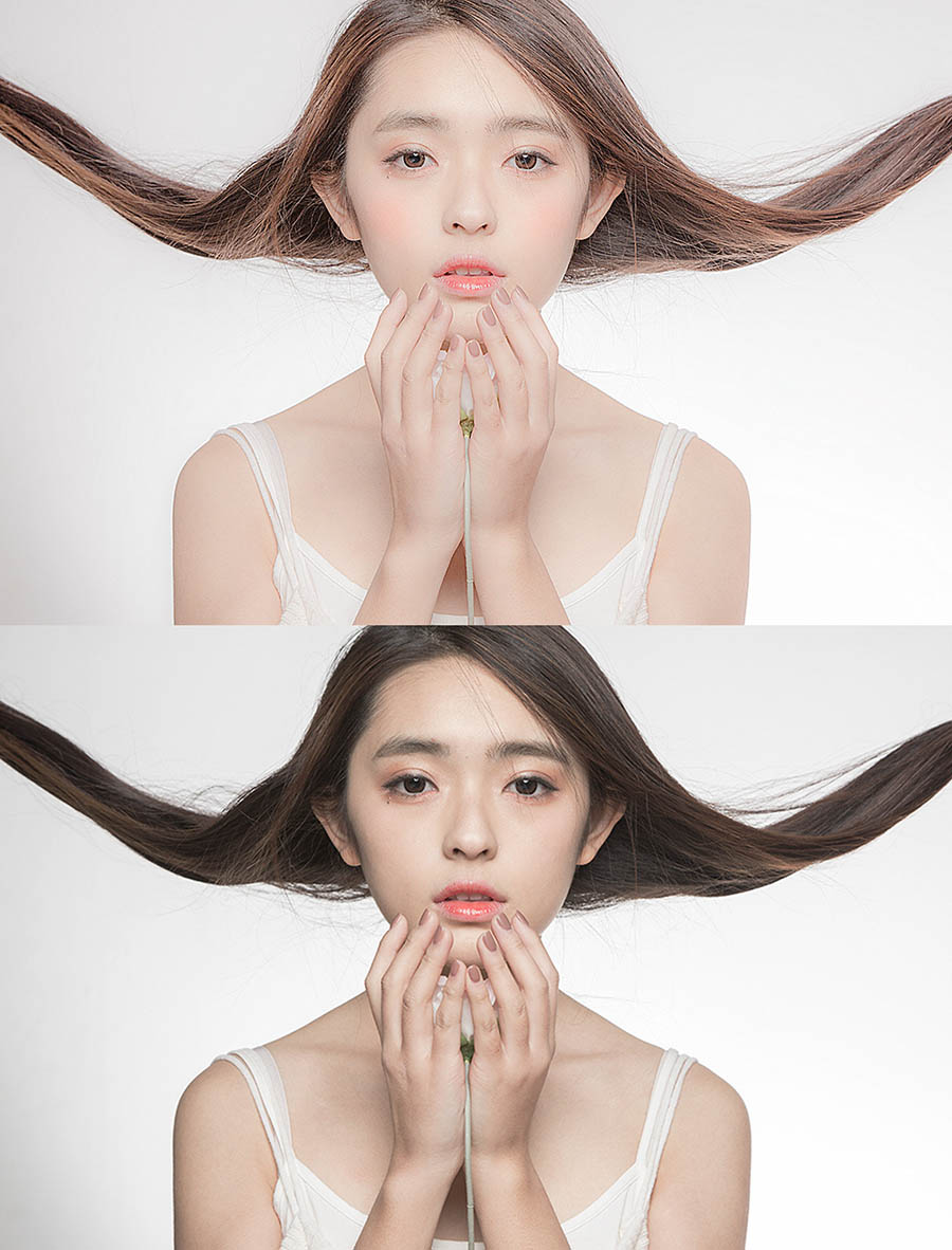 Photoshop调出美女人像日系粉嫩艺术效果,PS教程,PS家园网