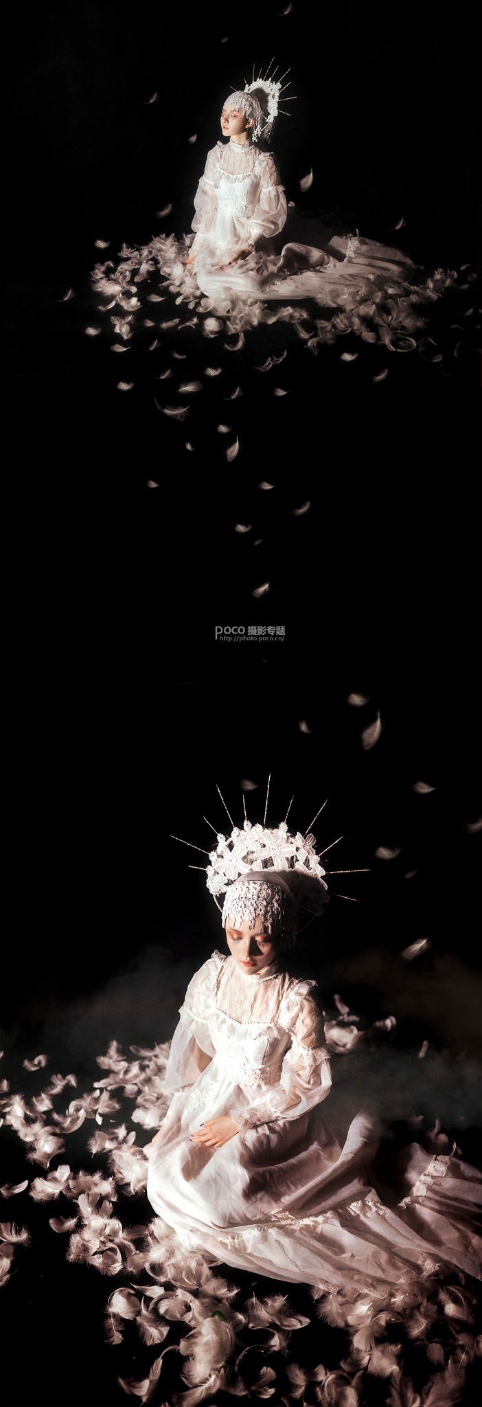 Photoshop从前期到后期详细制作超梦幻人像,PS教程,PS家园网