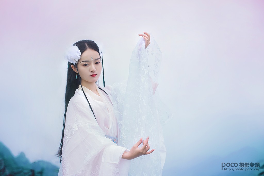Photoshop制作唯美仙境场景的古风人像,PS教程,PS家园网