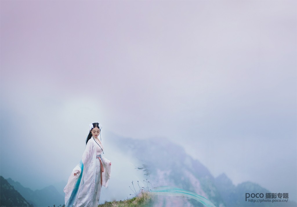 Photoshop制作唯美仙境场景的古风人像,PS教程,PS家园网