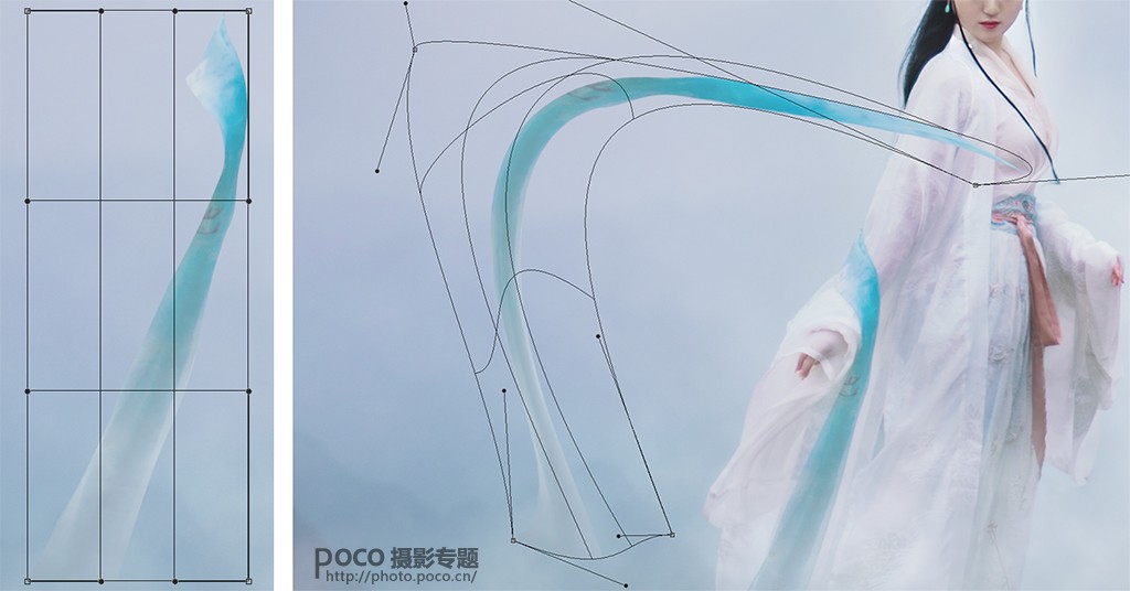 Photoshop制作唯美仙境场景的古风人像,PS教程,PS家园网