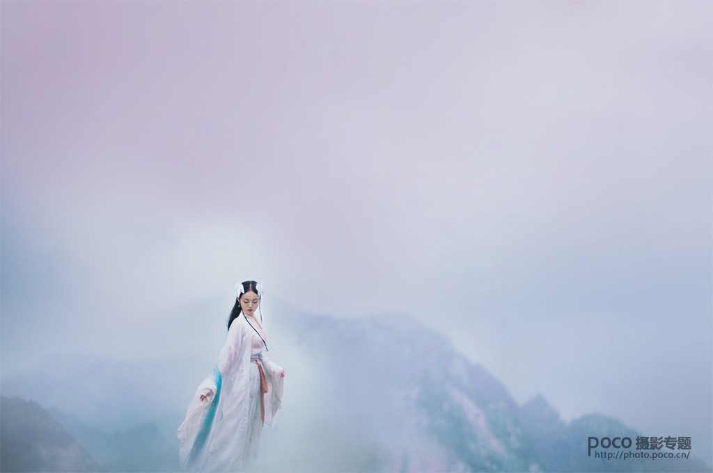 Photoshop制作唯美仙境场景的古风人像,PS教程,PS家园网