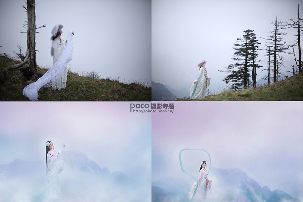 Photoshop制作唯美仙境场景的古风人像,PS教程,PS家园网