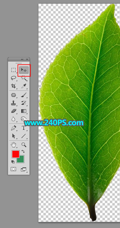 Photoshop合成创意的树叶中的茶山教程,PS教程,PS家园网