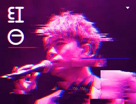 ps设计时尚的明星抖音风格海报