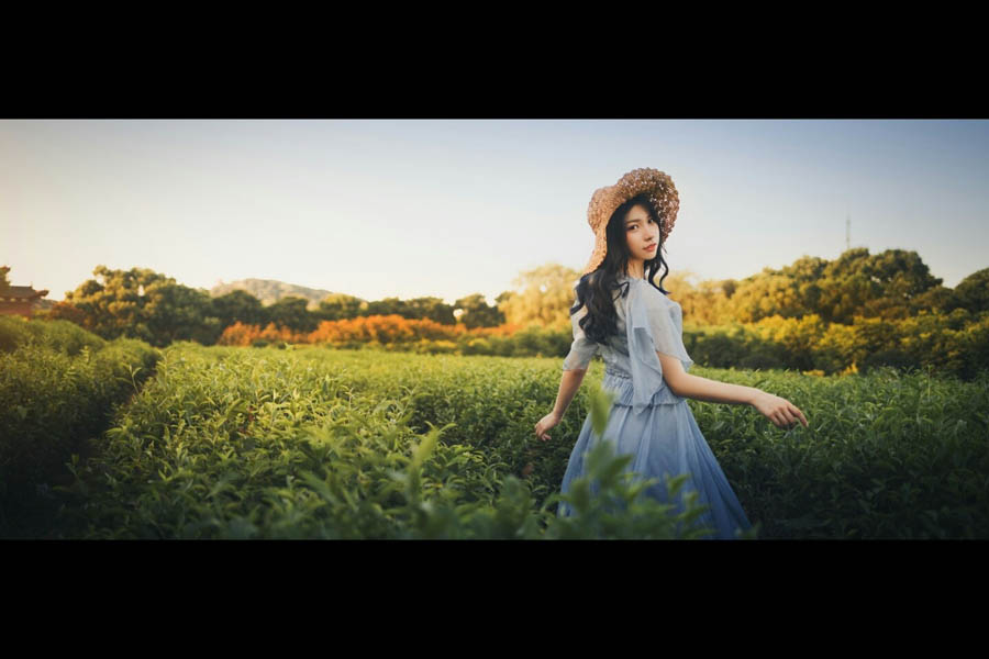 Photoshop调出外景人像照片电影艺术效果,PS教程,PS家园网